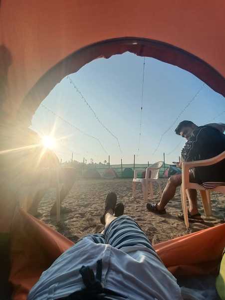 Devkund Waterfall Camping